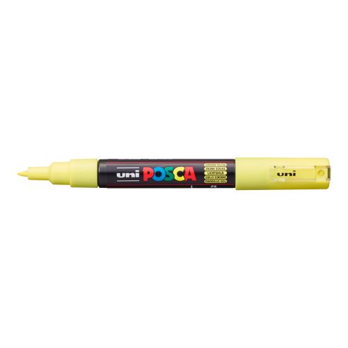 Posca popisovač PC-1M, 0,7 - 1 mm, pastelově žlutá (P2)