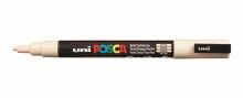 Posca popisovač PC-3M, 0,9 - 1,3 mm, béžová (45) (8)