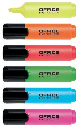 Zvýrazňovače sada 6 ks, OFFICE Products