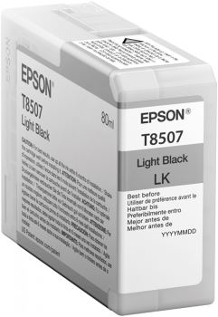 Epson Singlepack Photo Light Black T850700 UltraChrome HD ink 80ml, original