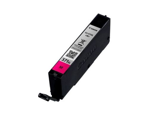 Canon CLI-571 XL M, purpurový velký, originál
