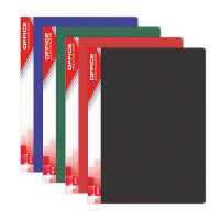 Office Products katalogová kniha, A4, PP, 10 kapes, černá (1)
