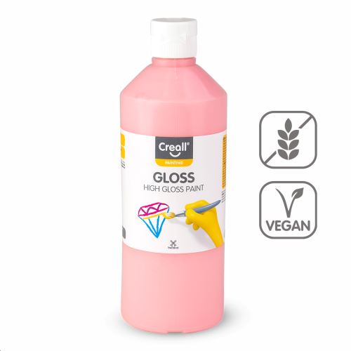 Creall barva s vysokým leskem Gloss, 500 ml, růžová