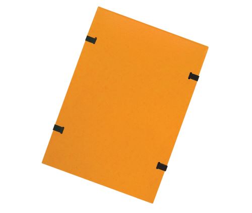 Spisové desky s tkanicí A4 žluté prešpán