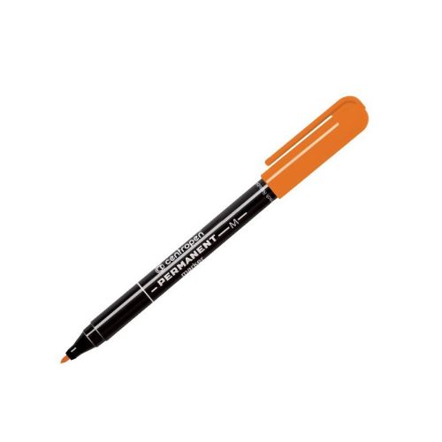 Centropen popisovač 2846 PERMANENT oranžový plast. hrot 1 mm