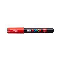 Posca popisovač PC-1M, 0,7 - 1 mm, červená (15) (1)