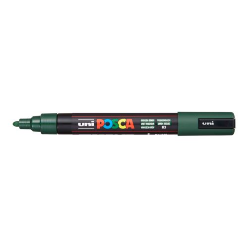 Posca popisovač PC-5M, 1,8 - 2,5 mm, anglická zelená (83)
