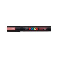 Posca popisovač PC-5M, 1,8 - 2,5 mm, metalická červená (M15) (1)