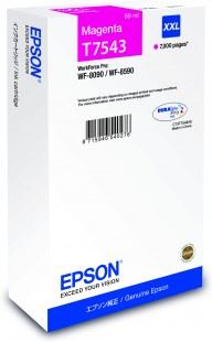 Epson T7543 WF-8x90 C13T754340 XXL Magenta 7000 stran