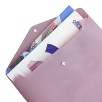 Spoko ReLeaf obálka s drukem, A4, PP, SoftTouch, fialová (2)