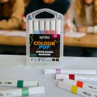 Spoko sada popisovačů - COLOUR POP, 2 - 5 mm, 12 ks, mix barev (4)