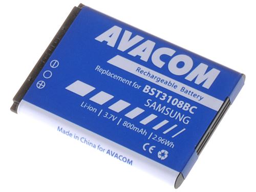 Baterie AVACOM GSSA-E900-S800A do mobilu Samsung X200, E250 Li-Ion 3,7V 800mAh (náhrada AB
