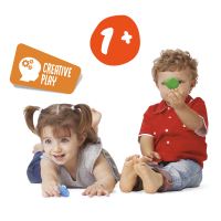 Carioca voskovky Baby Teddy 1+ - krabička, 6 ks, mix barev (2)